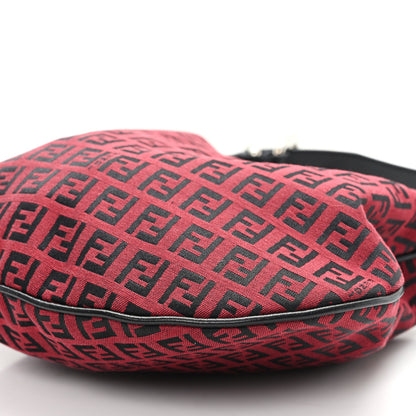 Fendi Zucchino Oyster Red Black 9 of 10