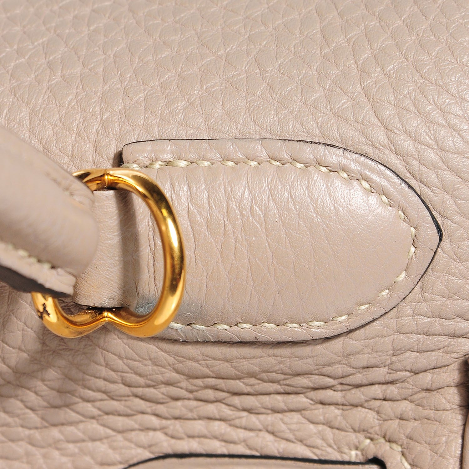 Hermes Taurillon Clemence Kelly Retourne 28 Gris Tourterelle 9 of 26