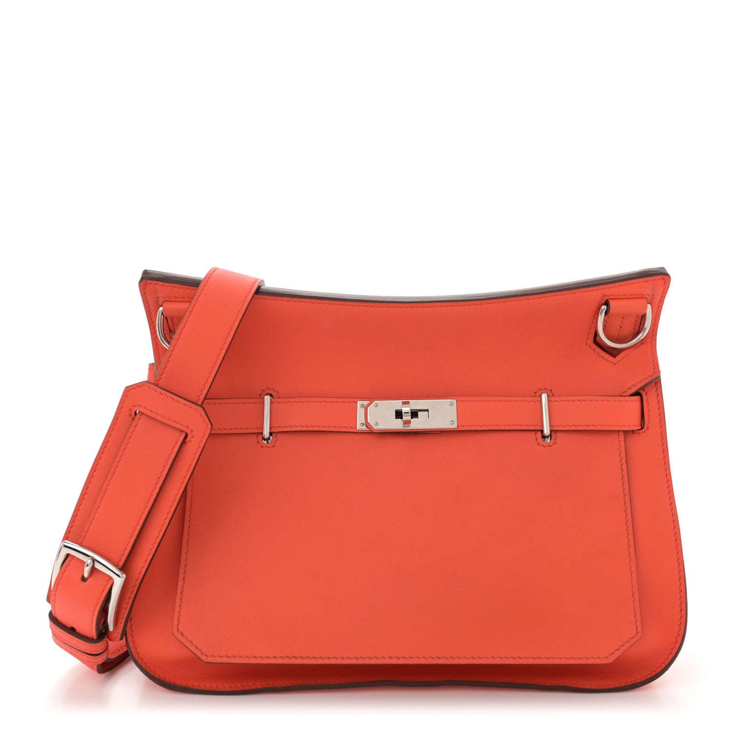 Hermes Swift Jypsiere 28 Orange Poppy 1 of 13