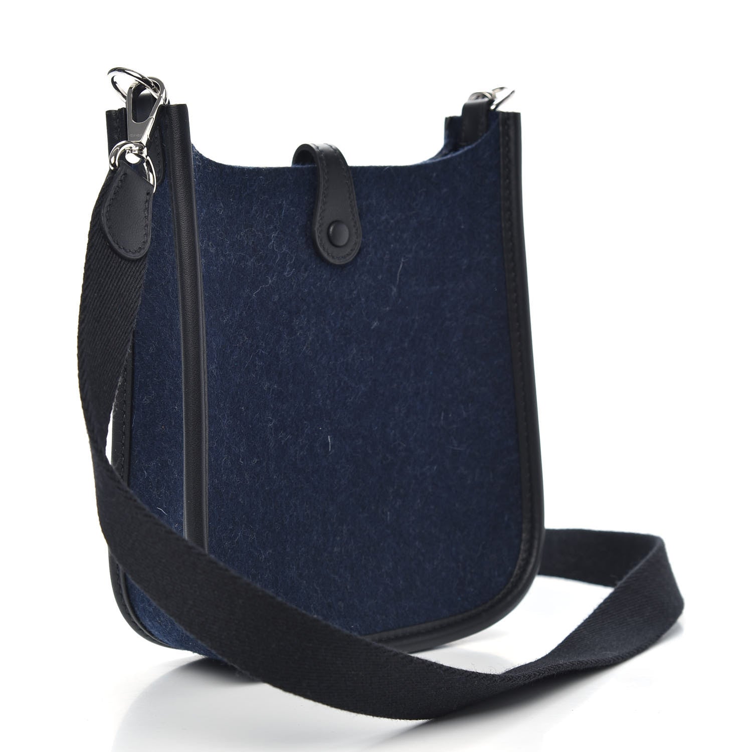 Hermes Feutre Swift Evelyne TPM Bleu Nuit Black 3 of 9