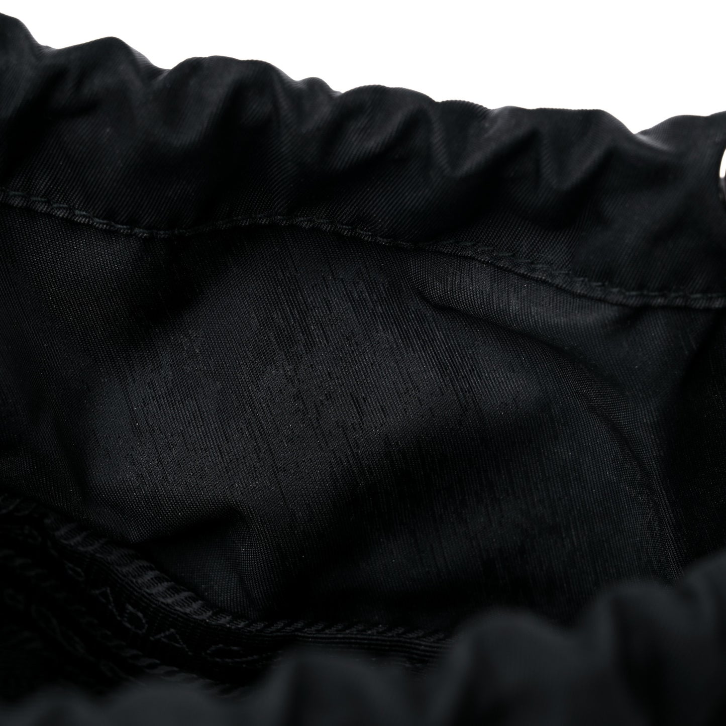 Tessuto Nylon Vela Small Double Buckle Backpack Black