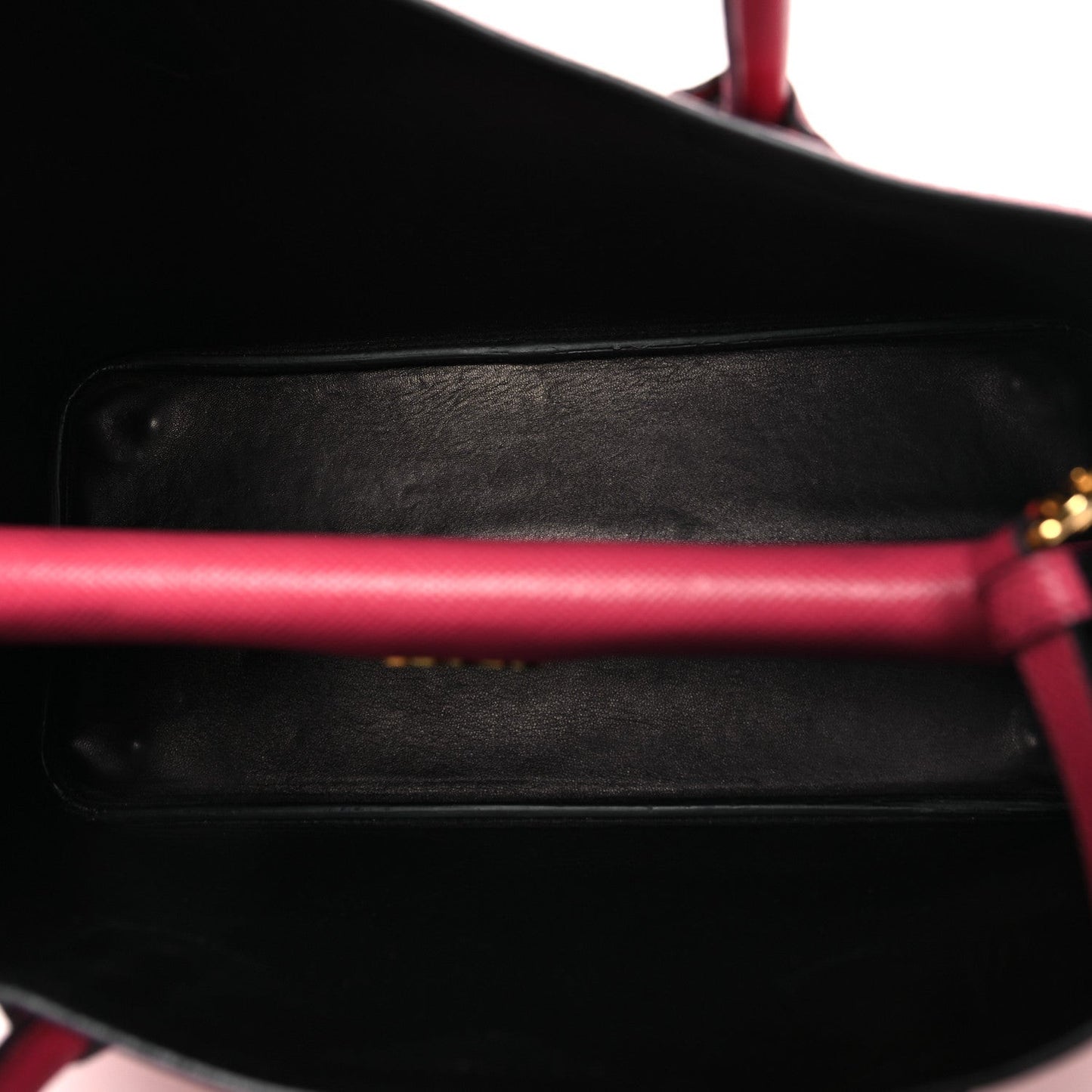 Saffiano Cuir Medium Double Bag Peonia
