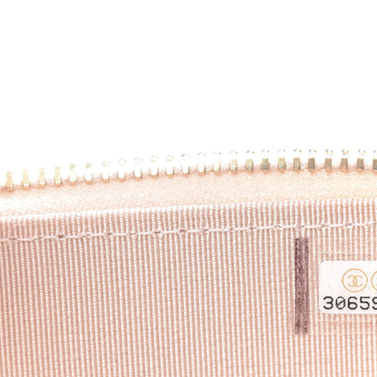 Chanel Caviar Quilted Mini Vanity Case With Chain Light Pink 9 of 11