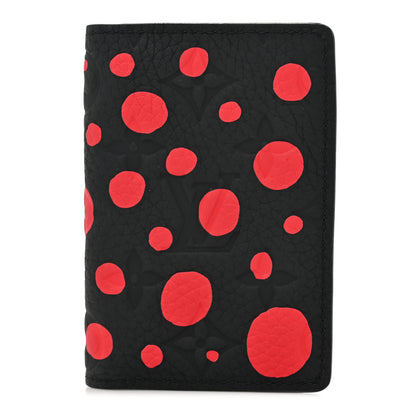 Louis Vuitton LV X YK Empreinte Pocket Organizer Black Red 1 of 9