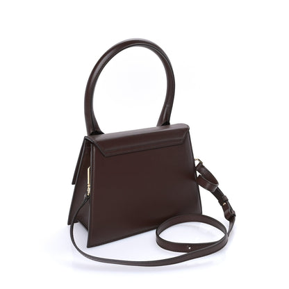 Jacquemus Smooth Calfskin Le Grand Chiquito  Dark Brown 2 of 7