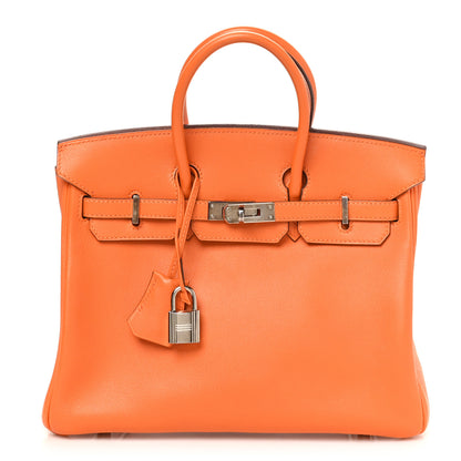 Hermes Swift Birkin 25 Orange 1 of 10