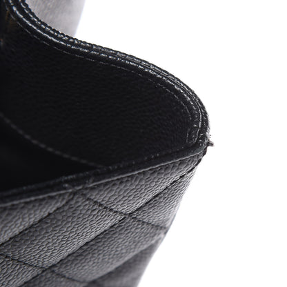 Chanel Caviar Quilted XL Grand Shopping Tote GST Black 10 of 16