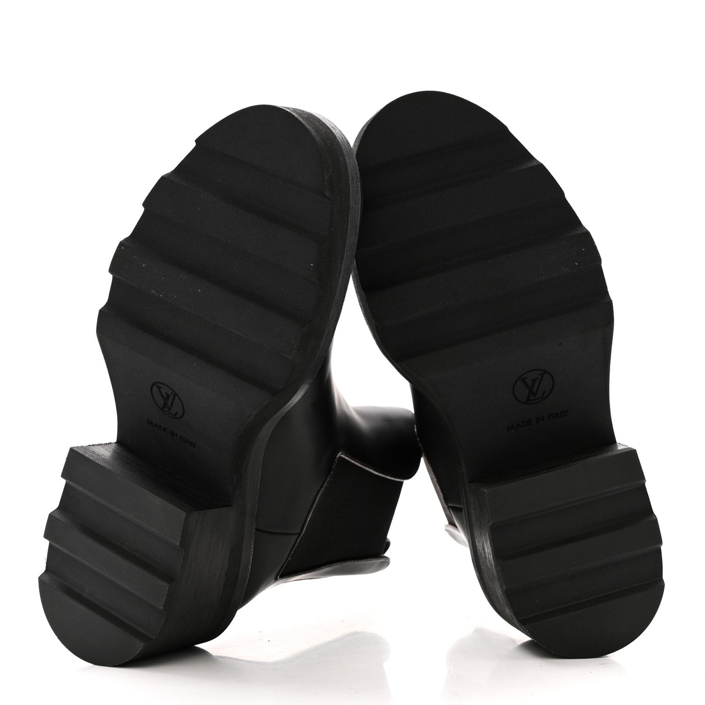 Calfskin Monogram Beaubourg Ankle Boots 37 Black