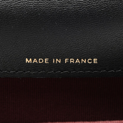 Chanel Lambskin Quilted Flap Card Holder Wallet Black 7 of 8