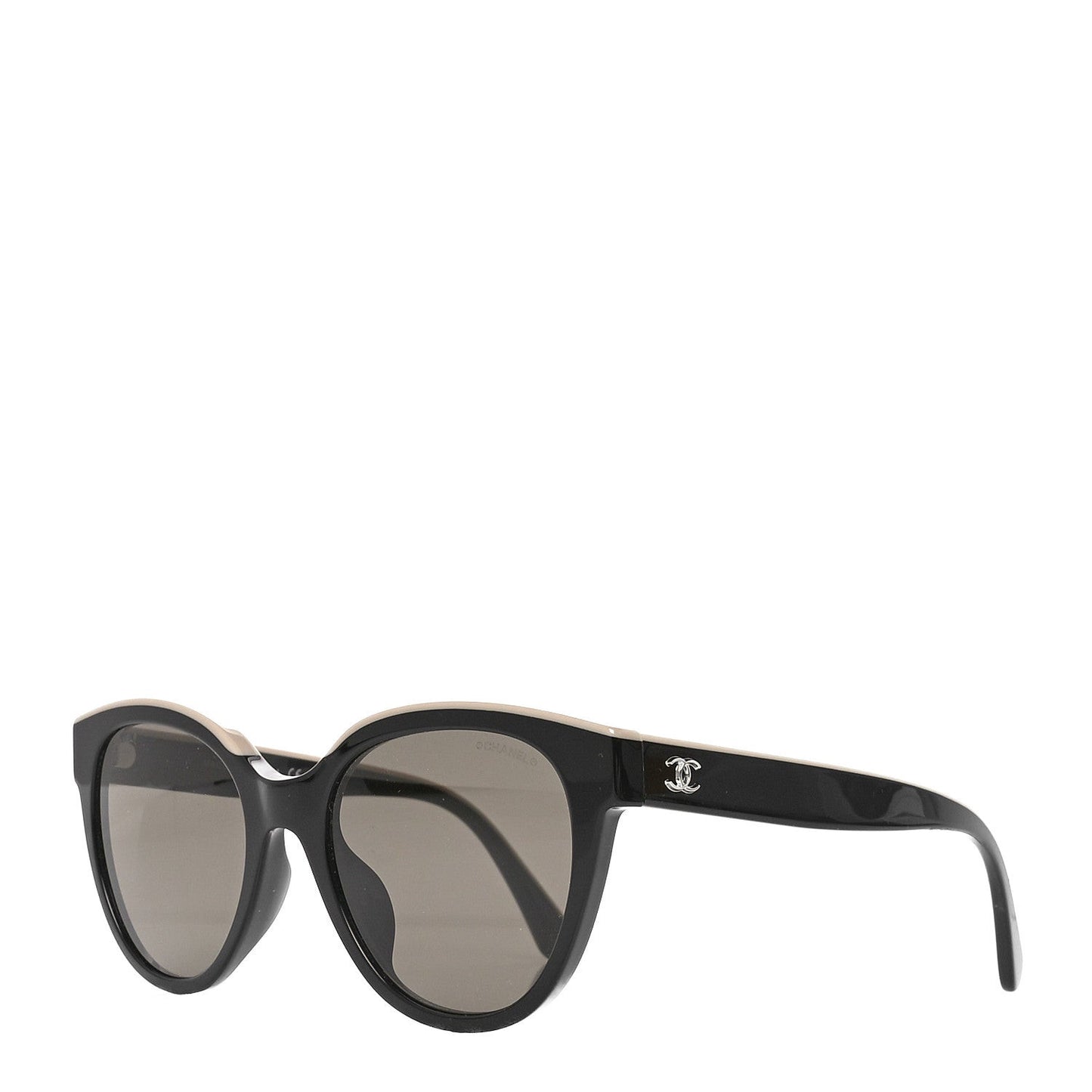 Acetate CC Butterfly Sunglasses 5414-A Black Beige