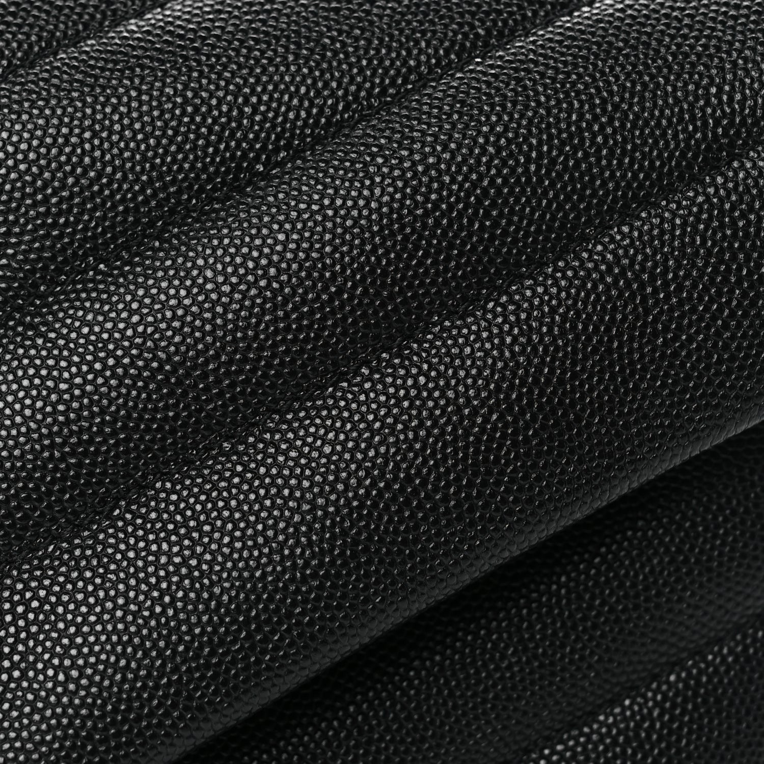 Saint Laurent Grain de Poudre Calfskin Y Quilted Monogram Small Loulou Chain Satchel Black 7 of 9