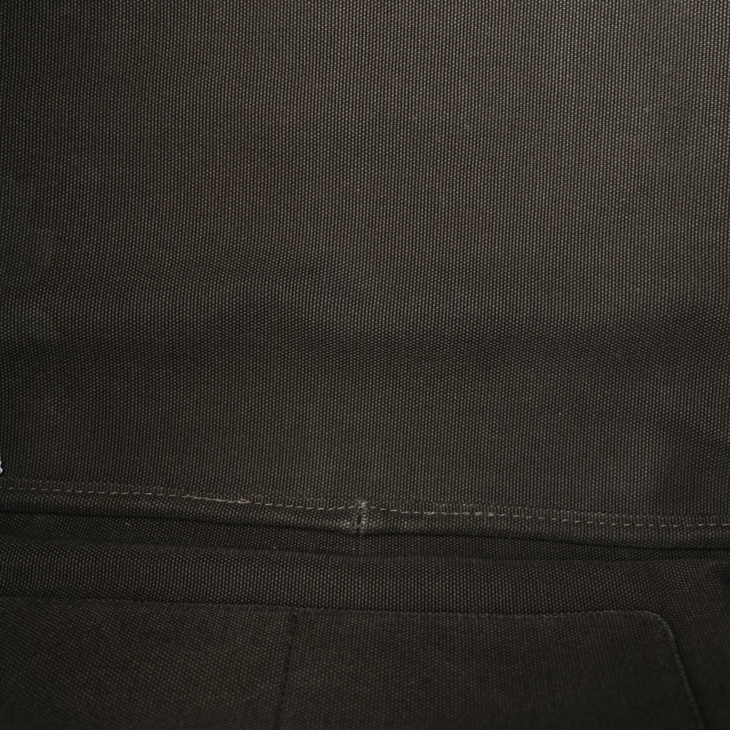 Canvas Studded Crystal Large Canapa Tote  Militare