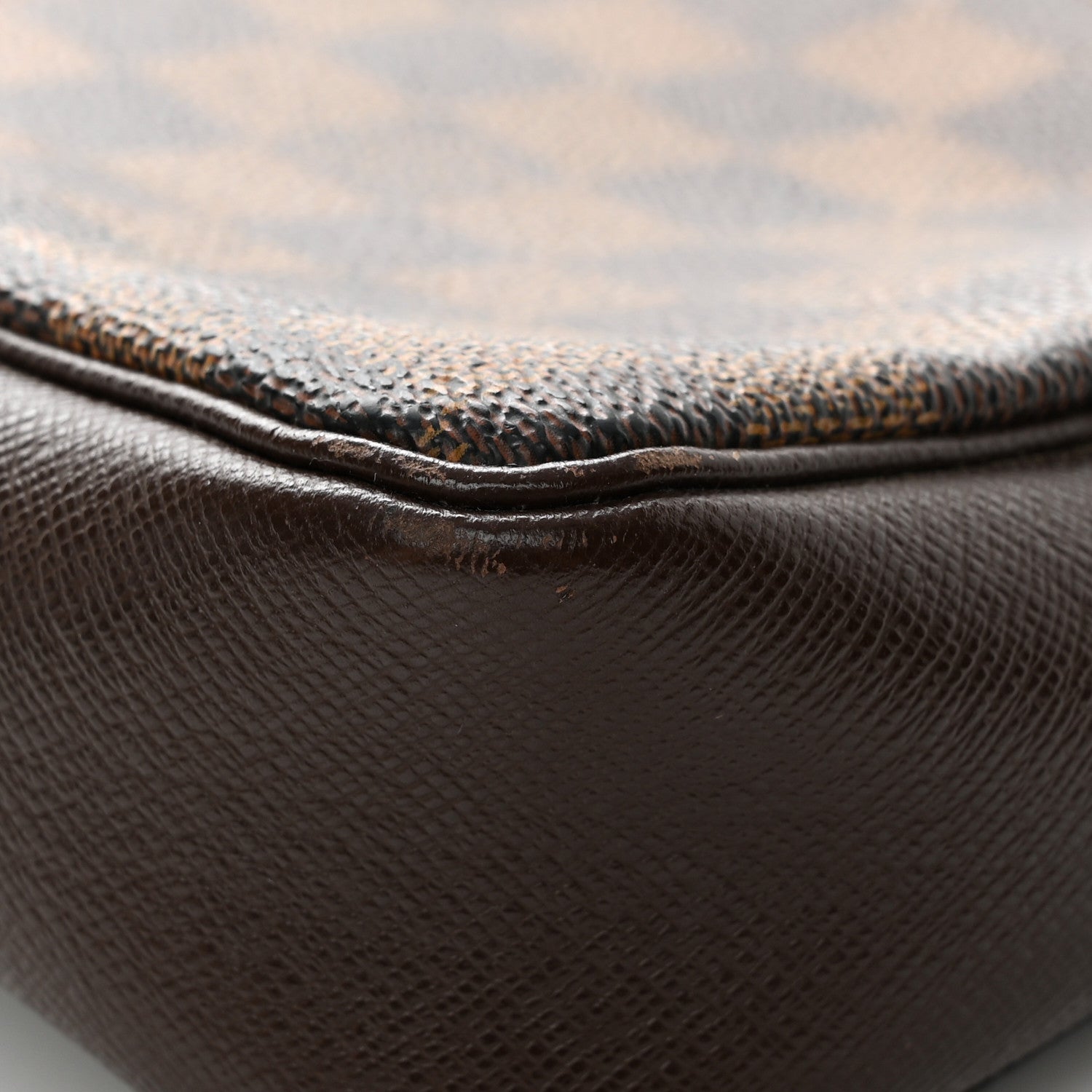 Louis Vuitton Damier Ebene Trousse Make Up Bag Pochette 10 of 18