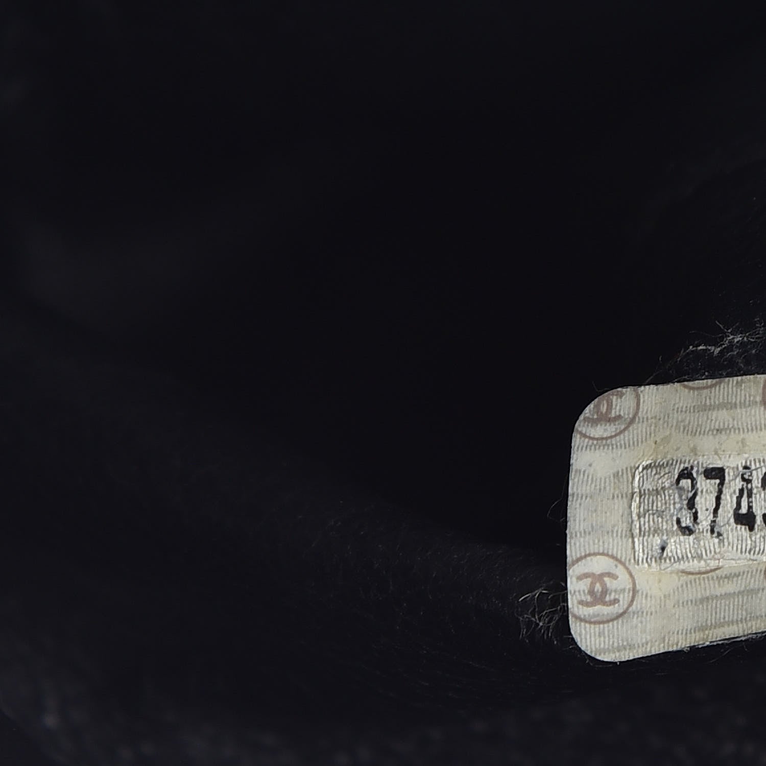 Chanel Lambskin Quilted Drawstring Backpack Black 8 of 10