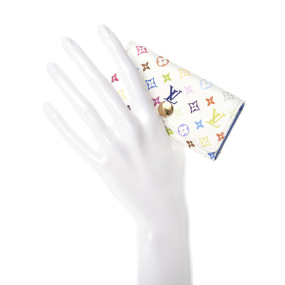 Louis Vuitton Monogram Multicolor Multicles 4 Key Holder White Raisin 2 of 6