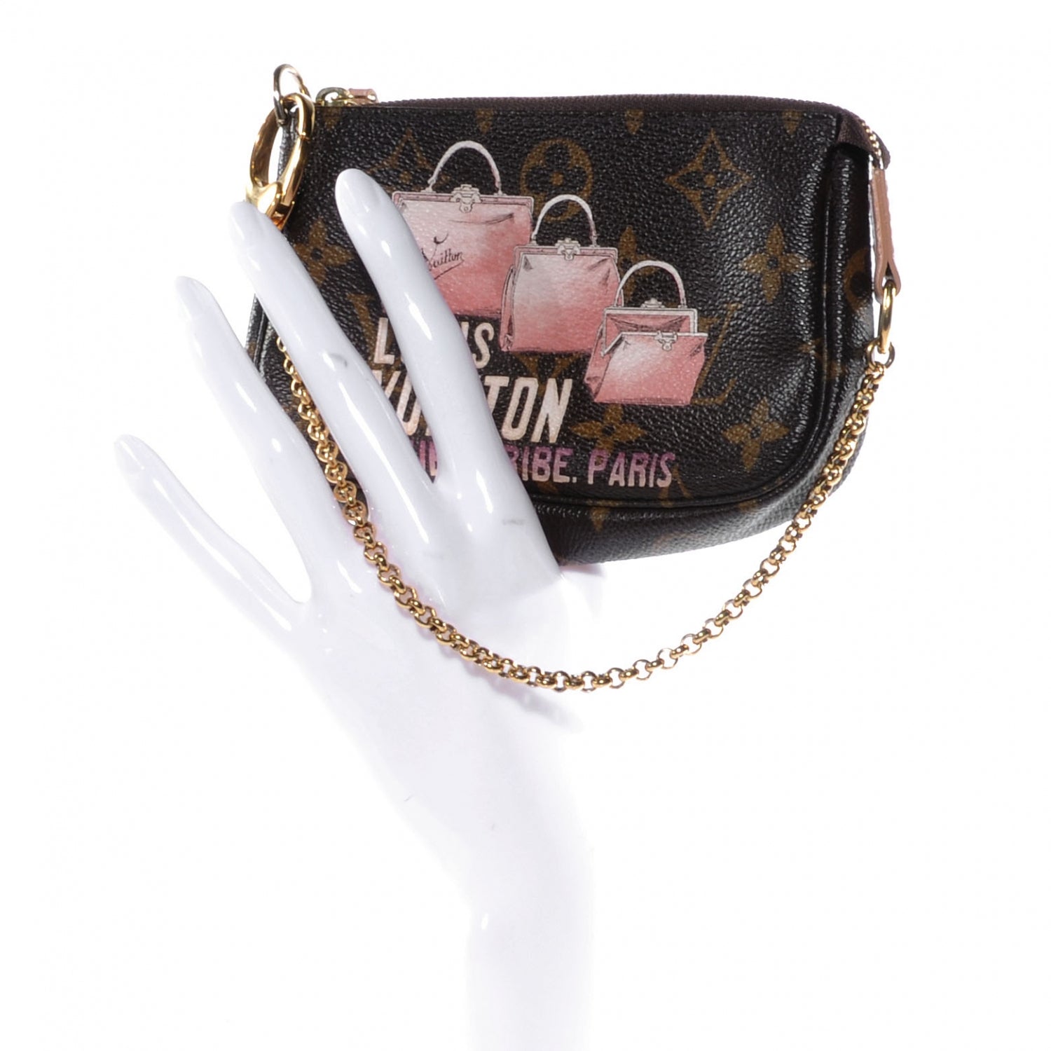 Louis Vuitton Monogram Affiche Mini Pochette Accessories 2 of 8