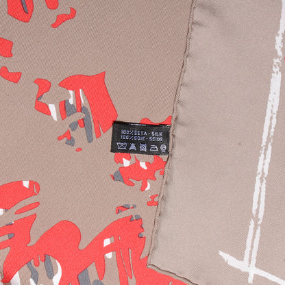 Chanel Silk CC Square Scarf 10 of 10