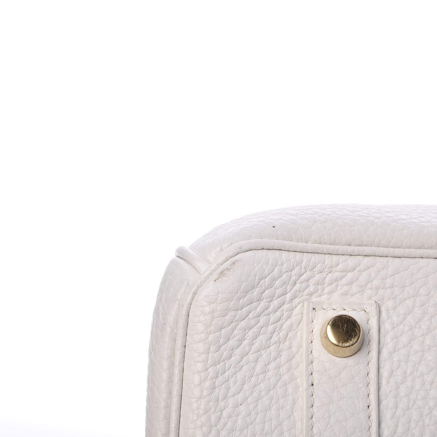 Hermes Taurillon Clemence Birkin 35 White 44 of 45