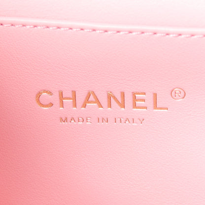 Chanel Caviar Quilted Mini Coco First Flap Pink 6 of 10