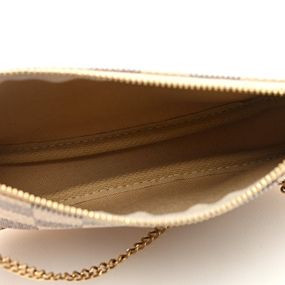 Louis Vuitton Damier Azur Mini Pochette Accessories 5 of 8