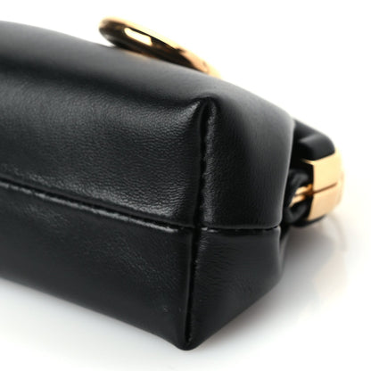 Fendi FENDI Shiny Nappa Nano  First Bag Charm Black 8 of 8