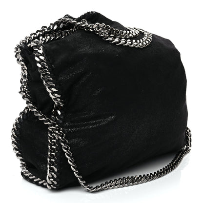 Stella McCartney Shaggy Deer Small Falabella Fold Over Tote Black 2 of 10