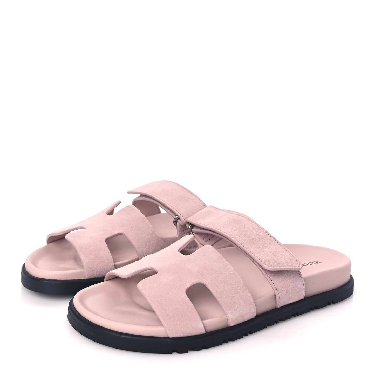 Suede Goatskin Womens Chypre Sandals 37 Rose Porcelaine