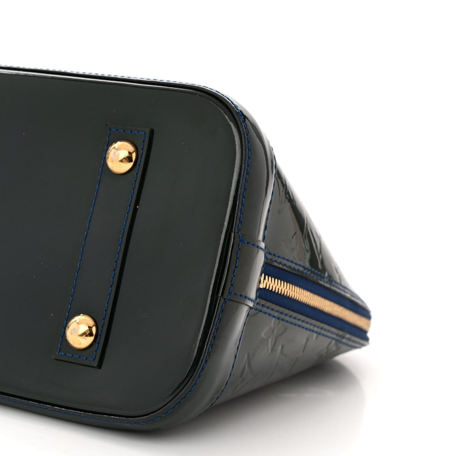 Louis Vuitton Vernis Alma PM Blue Infini 9 of 9