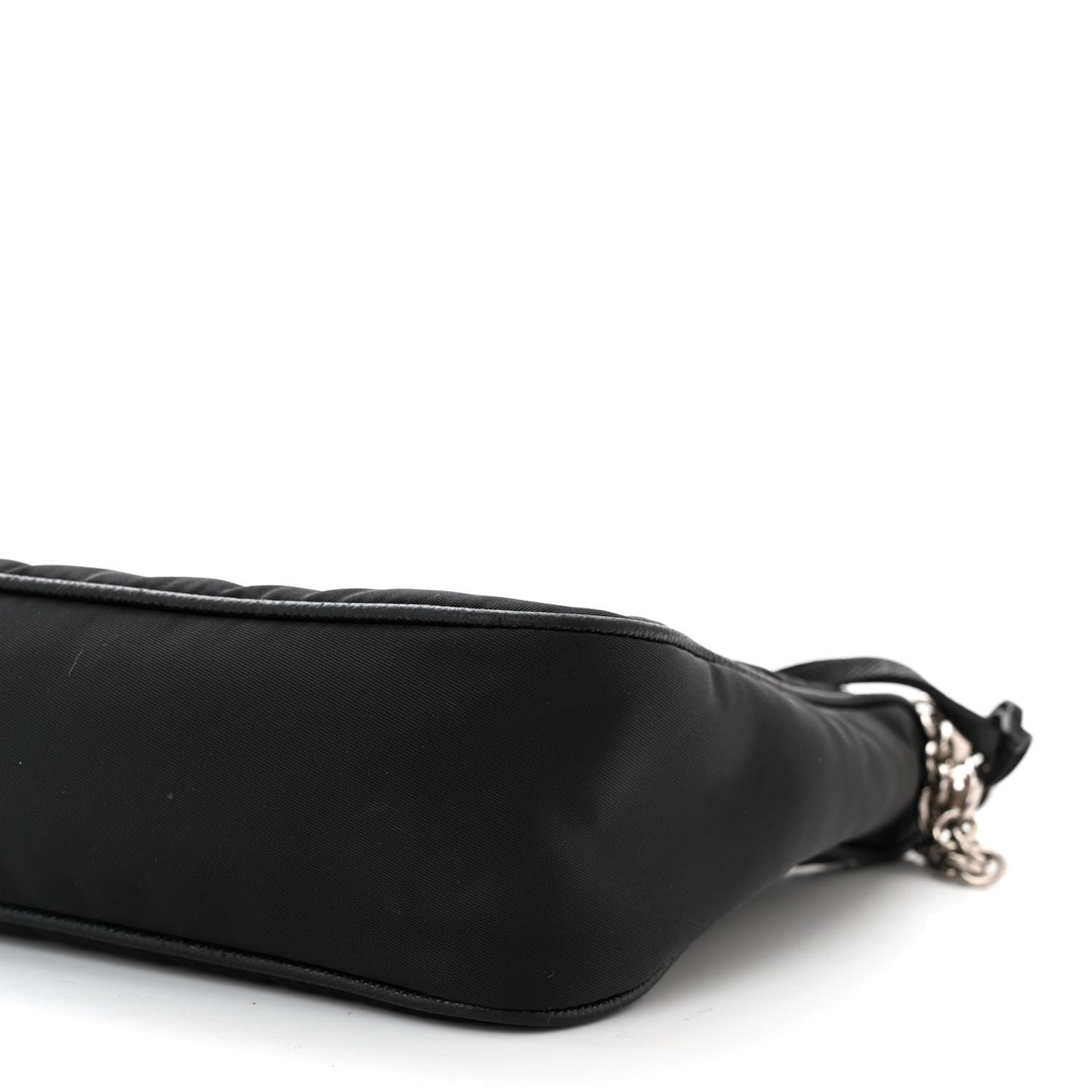 Re-Nylon Saffiano Re-Edition 2005 Shoulder Bag Black