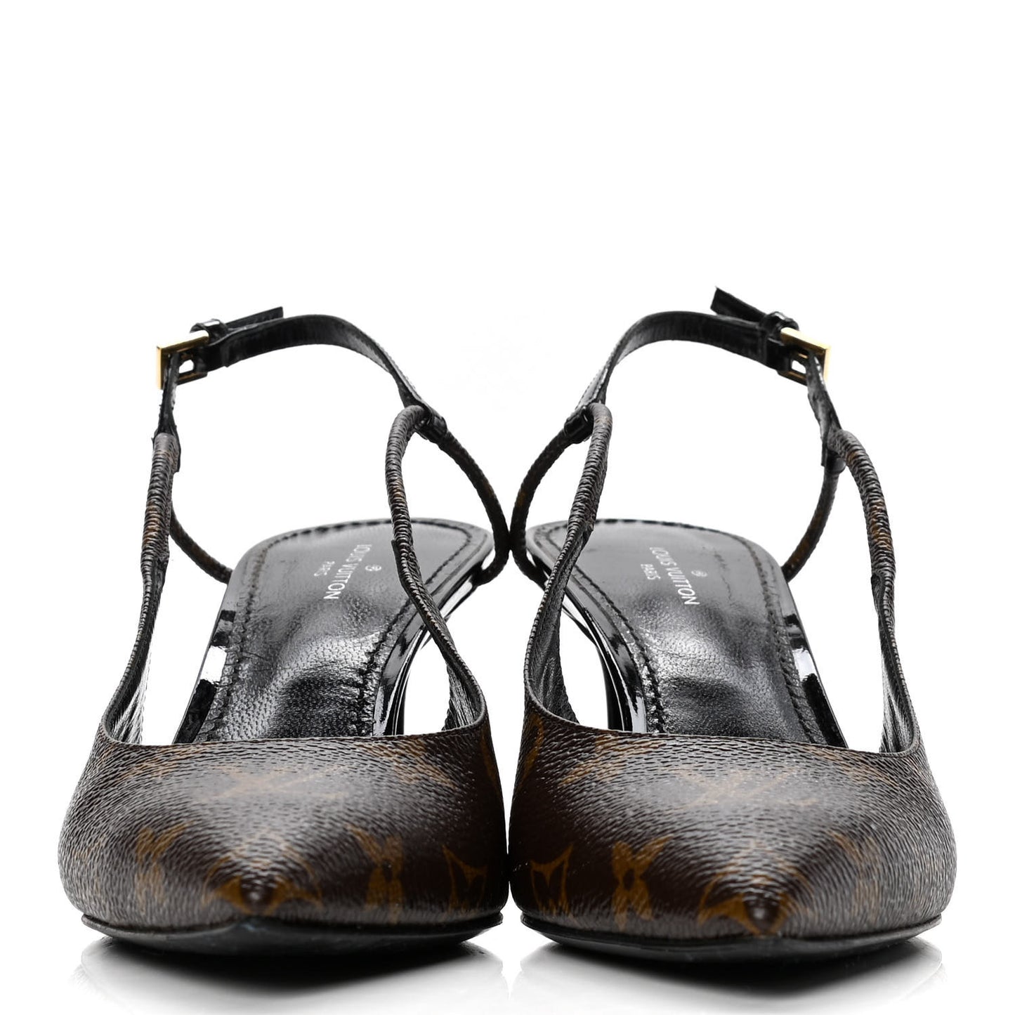 Monogram Cherie Slingback Pumps 36