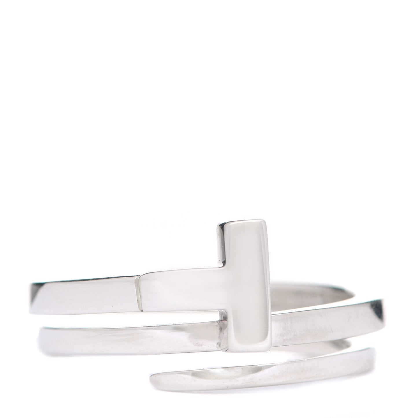 Sterling Silver T Square Wrap Ring 54 6.75