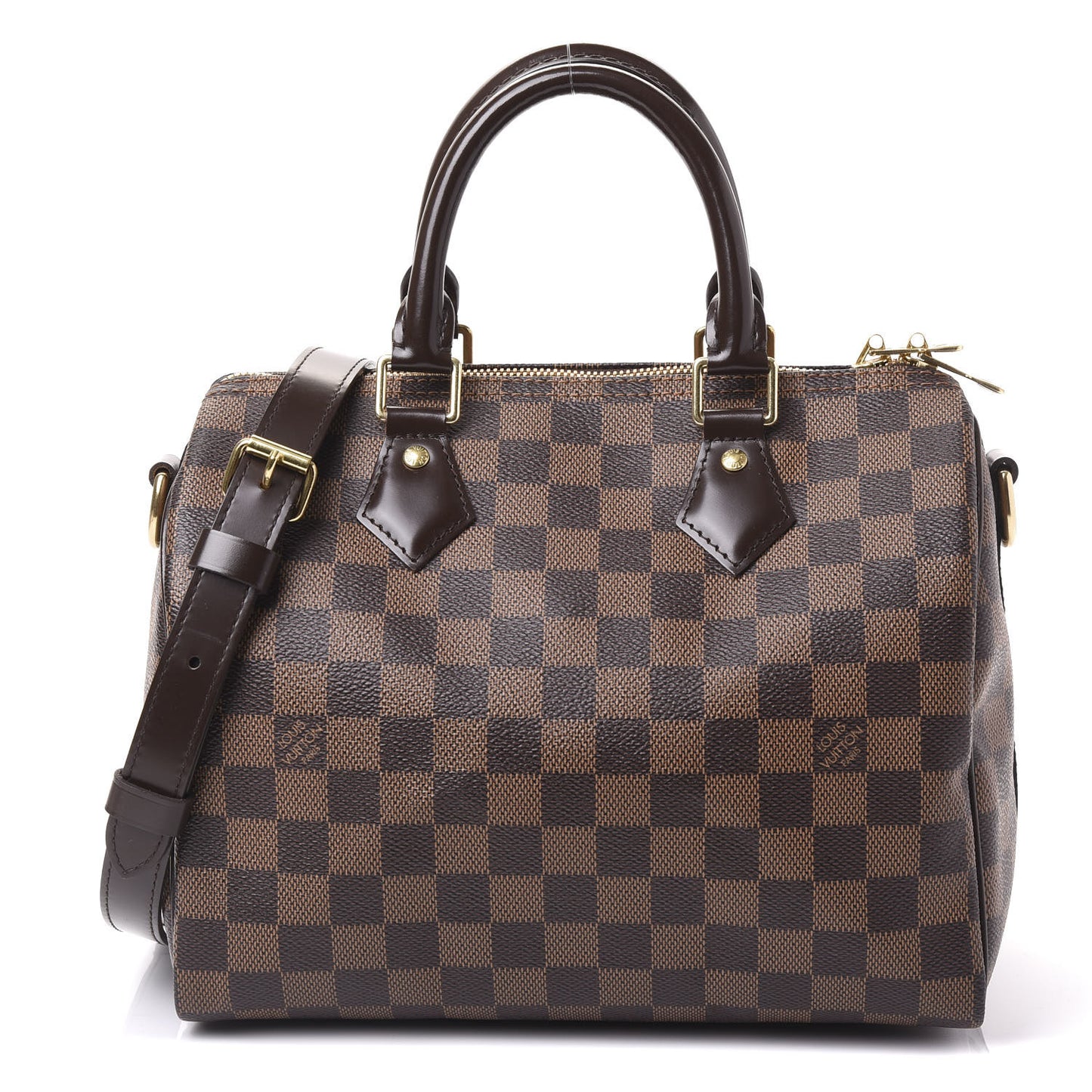 Damier Ebene Speedy Bandouliere 25