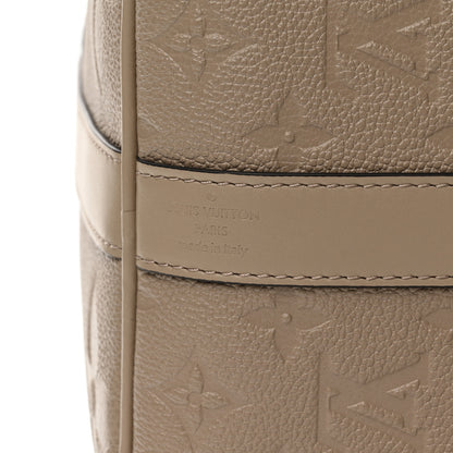Louis Vuitton Empreinte Monogram Giant Keepall Bandouliere 45 Tourterelle 5 of 8