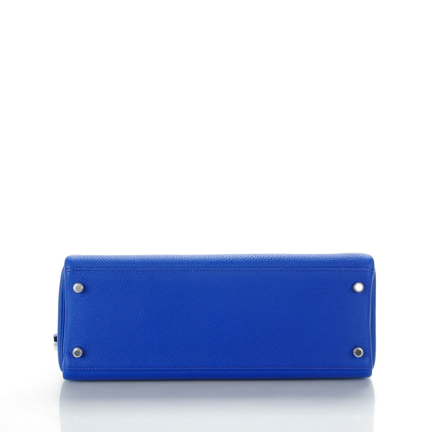 Hermes Togo Kelly Retourne 32 Bleu Electrique 7 of 25