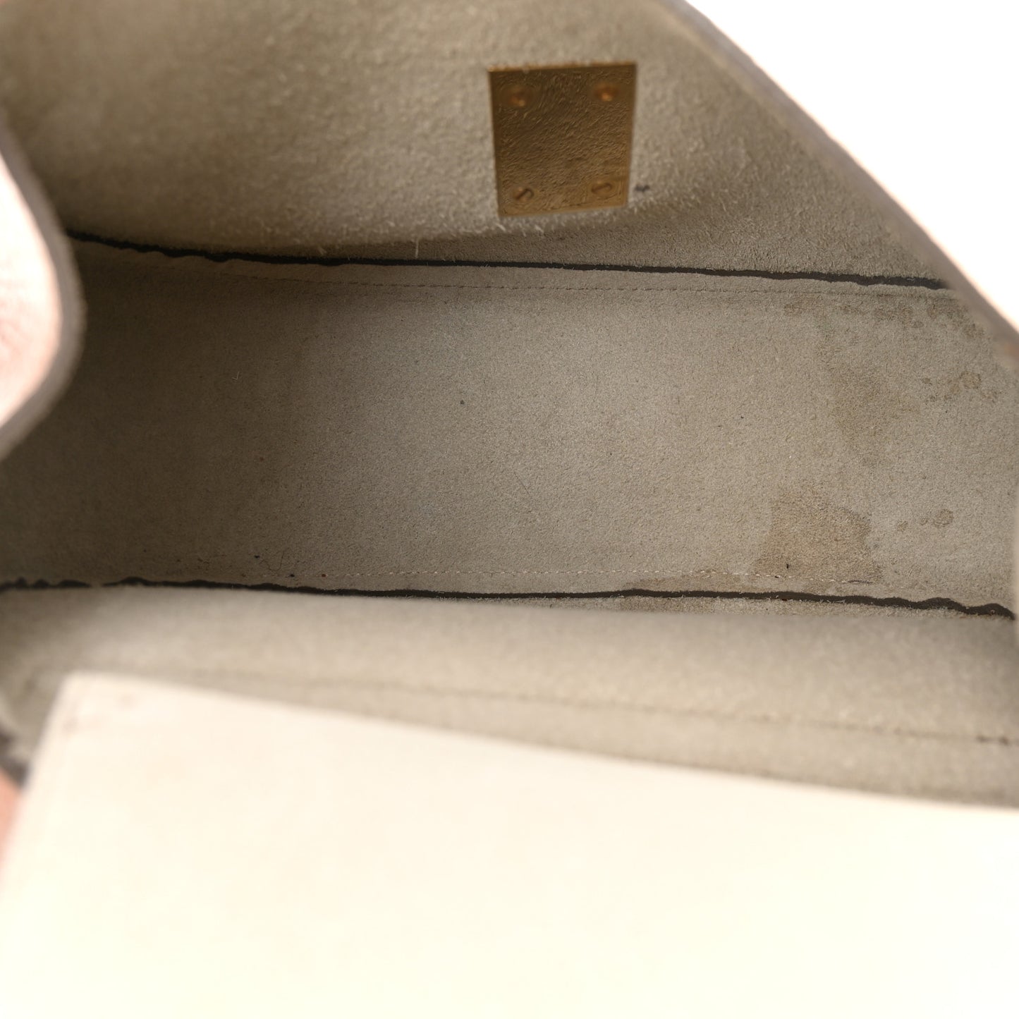 Grained Lambskin Medium Drew Shoulder Bag Cement Pink