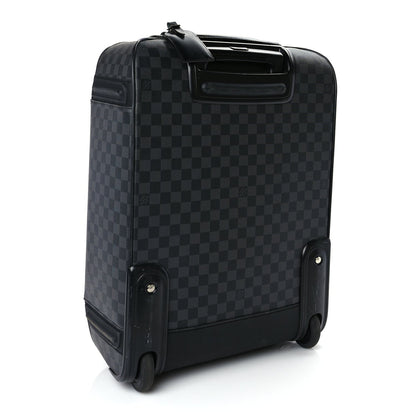 Louis Vuitton Damier Graphite Pegase 55 Rolling Luggage 2 of 7