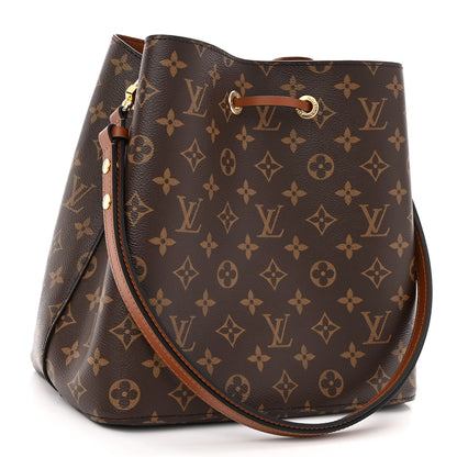 Louis Vuitton Monogram Neonoe MM Caramel 3 of 9