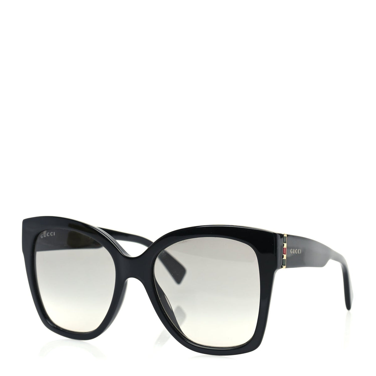 Acetate Square Frame Sunglasses GG0459S Black