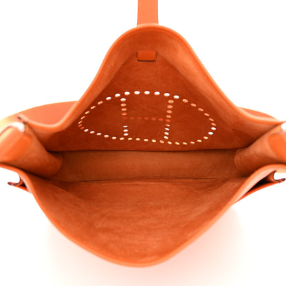 Hermes Epsom Evelyne III GM Orange 5 of 10