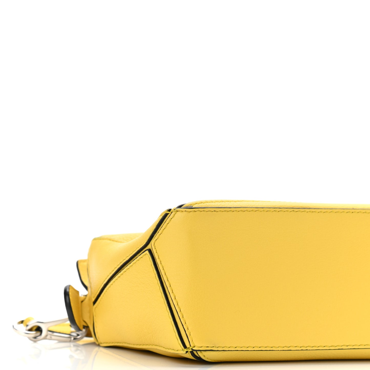 Calfskin Mini Puzzle Bag Yellow