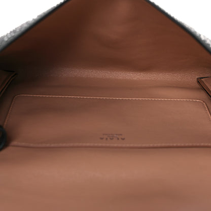 Alaia Calfskin Studded Envelope Clutch Black 5 of 8