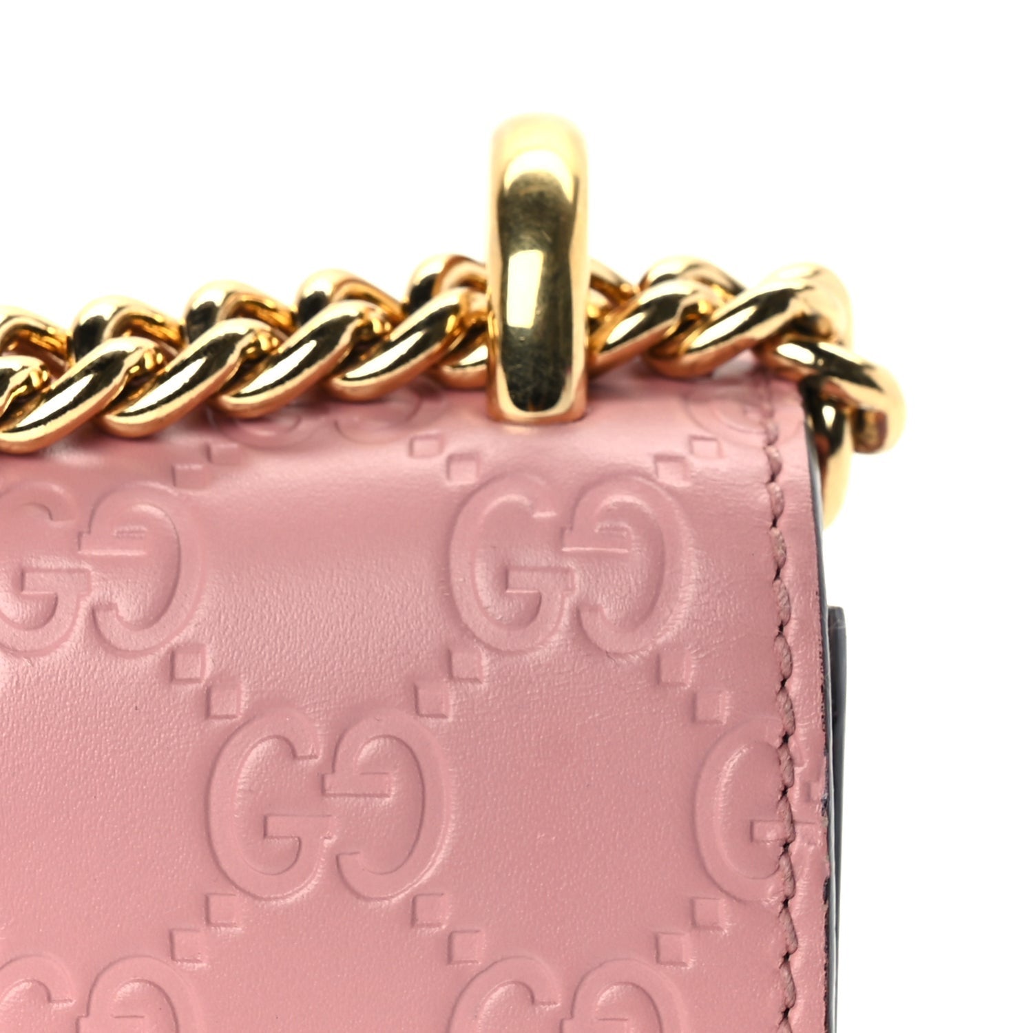 Gucci ssima Small Padlock Shoulder Bag  Rose Baby Candy 6 of 8