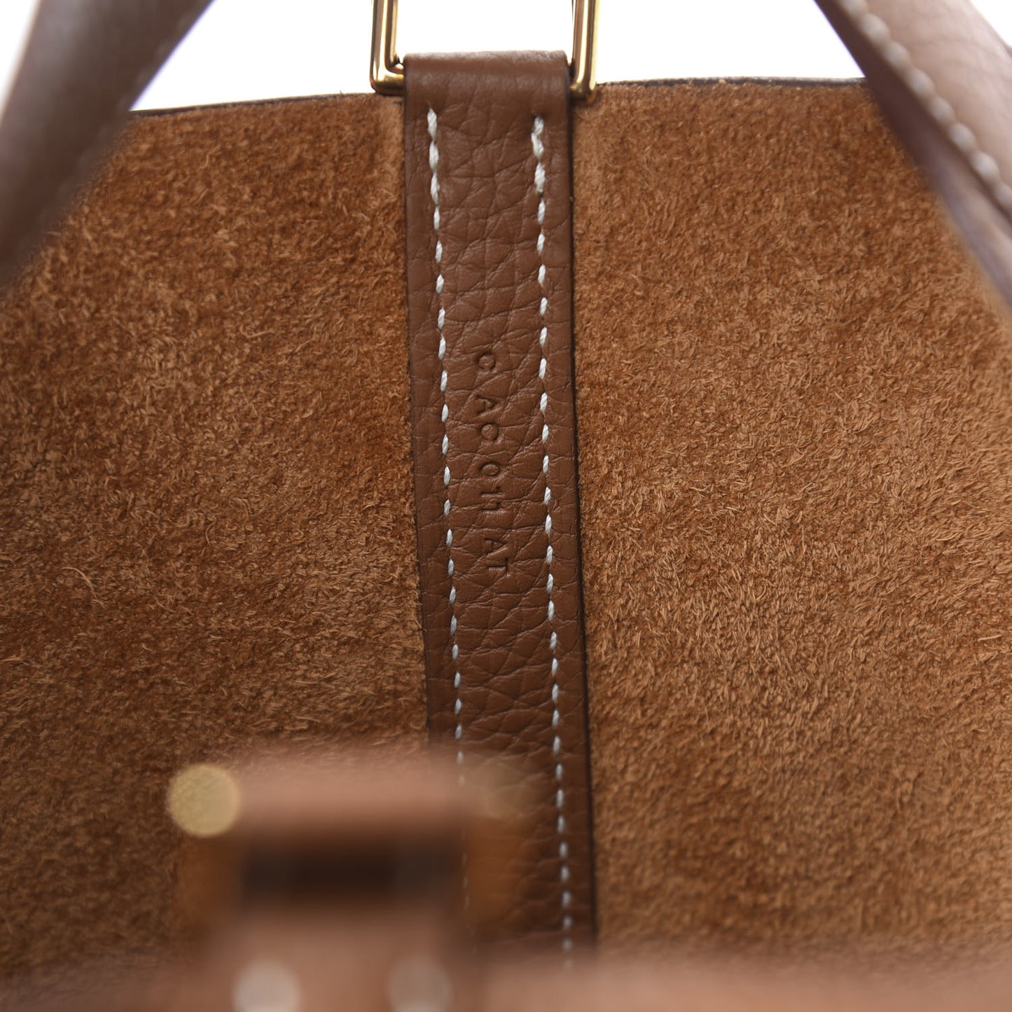 Taurillon Clemence Picotin Lock 18 PM Gold