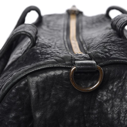 Alexander Wang Pebbled Lambskin Rocco Black Antique Brass Hardware 8 of 12