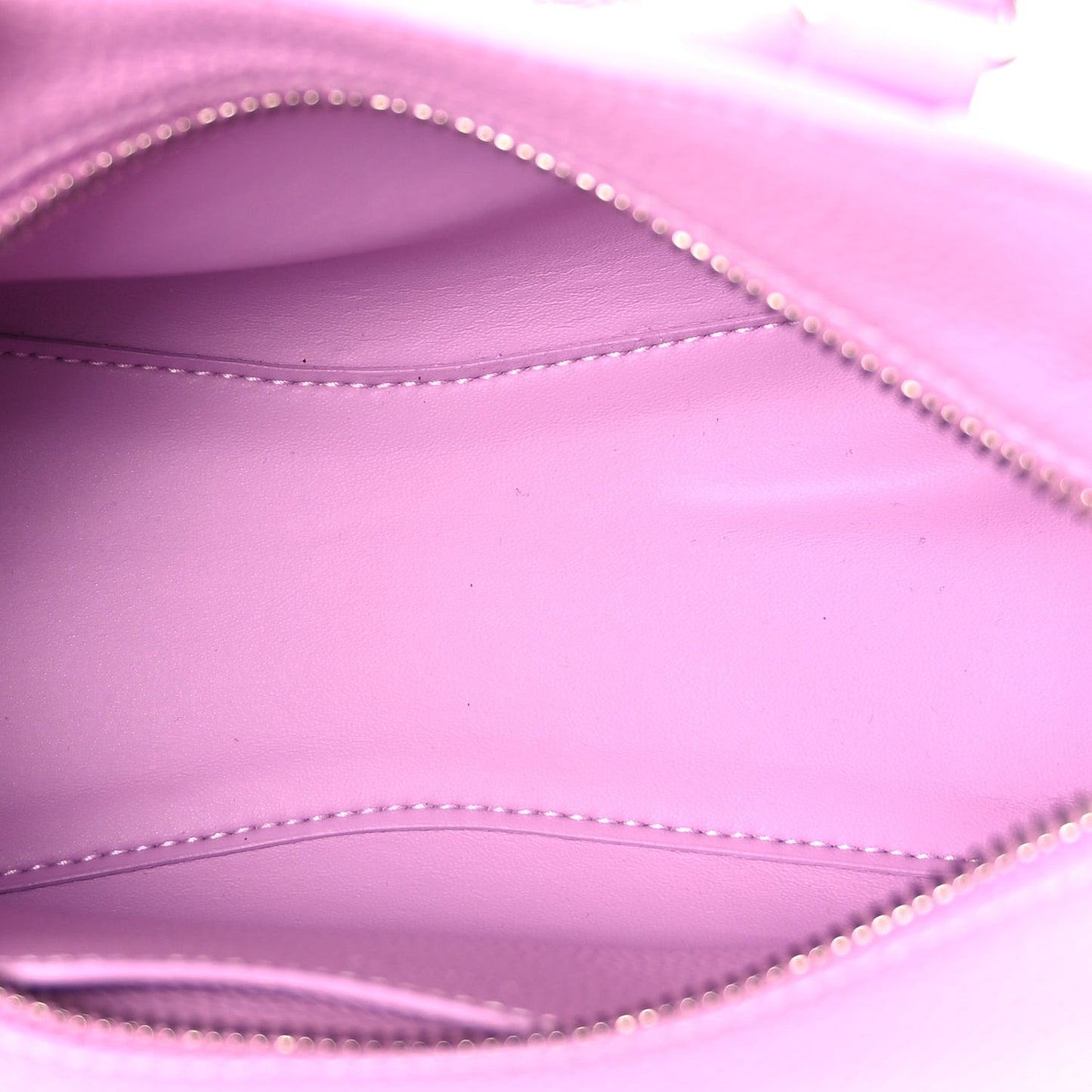 Grained Calfskin Neo Classic Silver Hardware Mini City Lilac