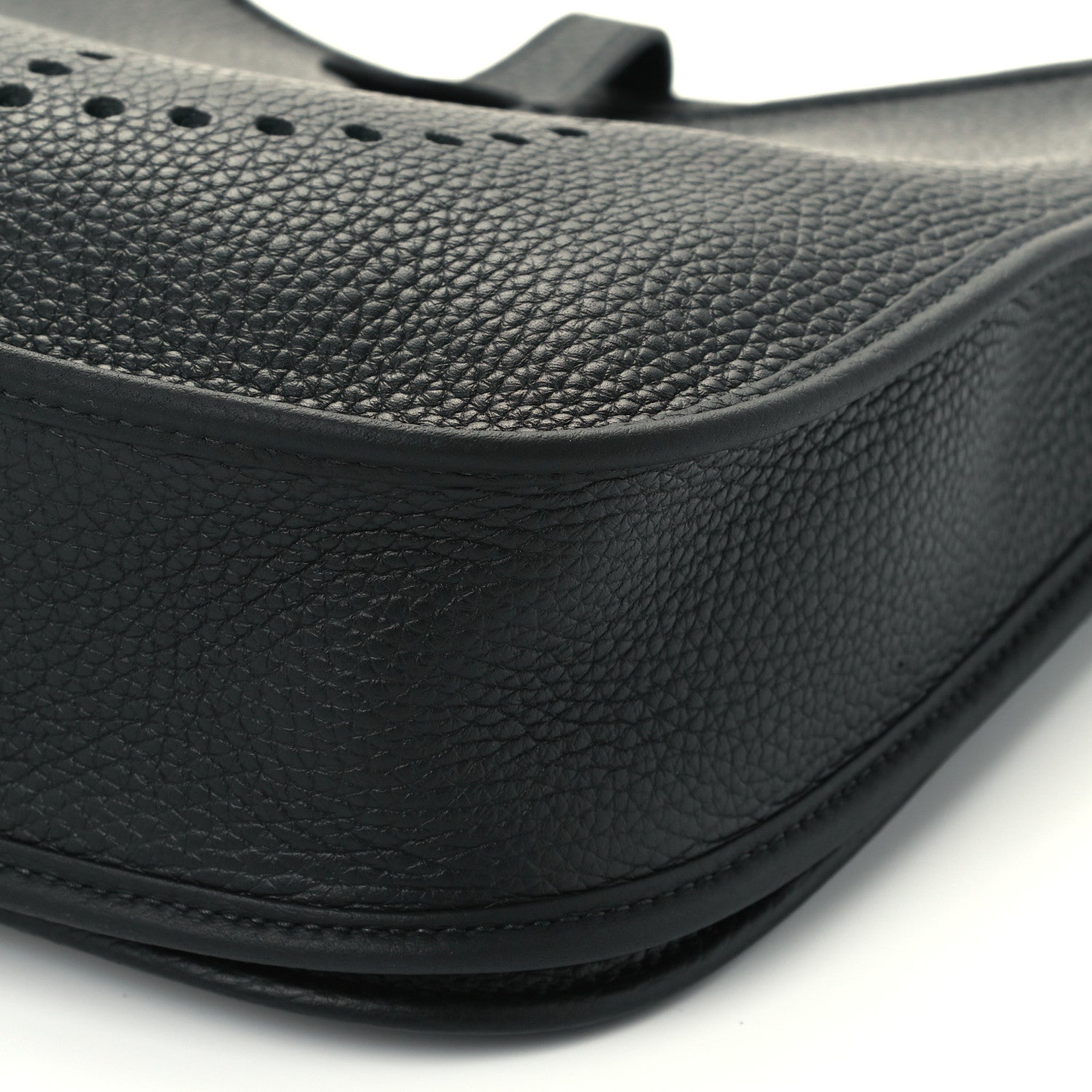 Hermes Taurillon Clemence Evelyne III PM Black 9 of 10