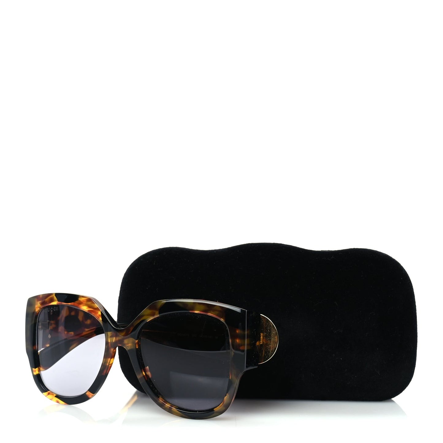 Acetate Square Frame Sunglasses GG1407S  Tortoiseshell