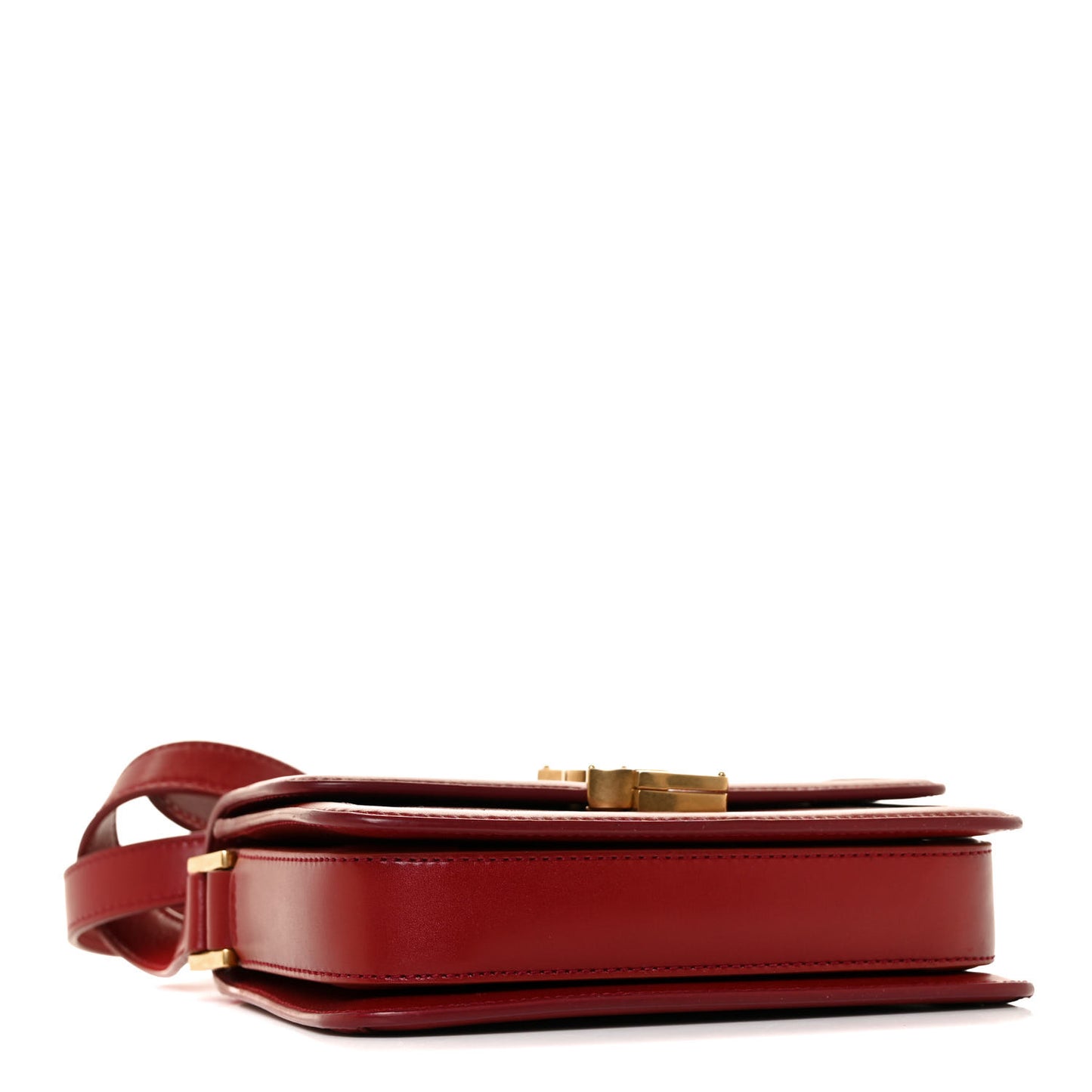 Smooth Calfskin Small Solferino Satchel Rouge Opyum