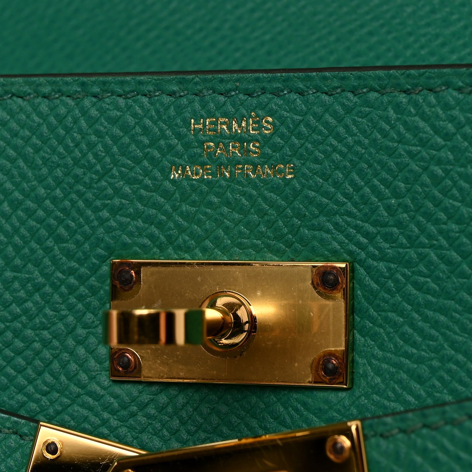 Hermes Epsom Kelly Wallet To Go Vert Jade 6 of 8