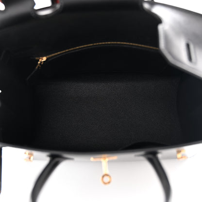 Hermes Box Birkin Sellier 30 Black 5 of 12
